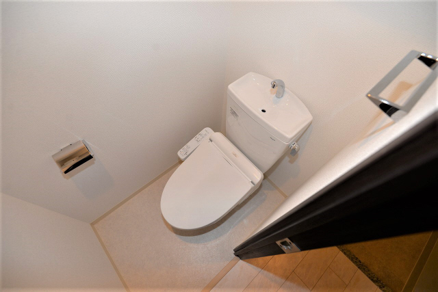 トイレ　ゆったりとした空間のトイレです