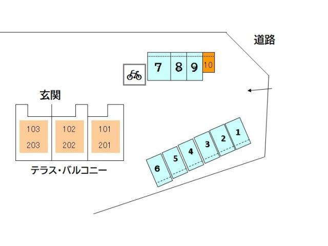 駐車場　駐車場