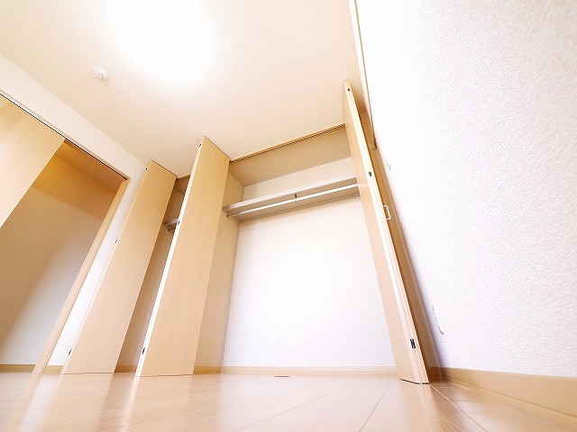 収納　ちょっとした収納スペースも充実しています