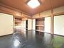 収納　和室部分には広々とした収納が並んでました。