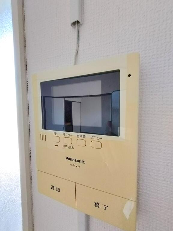セキュリティ　TVモニターホンでお客様のお顔も見えて安心です！