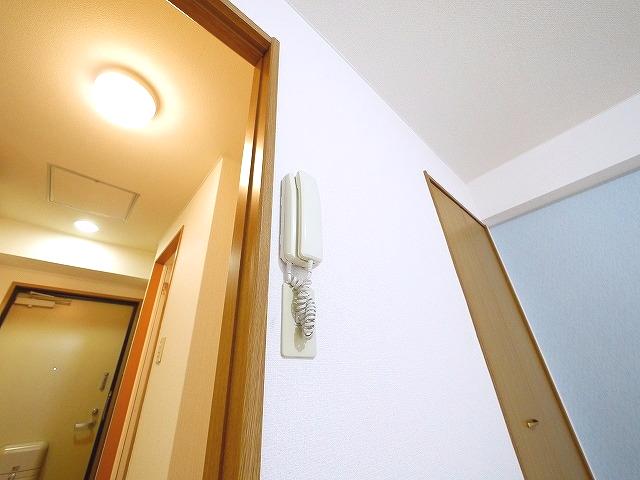 セキュリティ　インターホン付きです