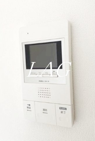 セキュリティ　モニター付きインターホンです。