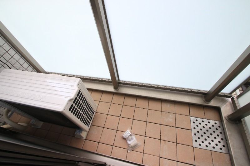 バルコニー　広々としたバルコニーです