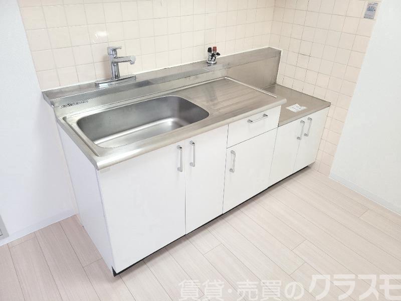 キッチン　ガスコンロ設置可♪