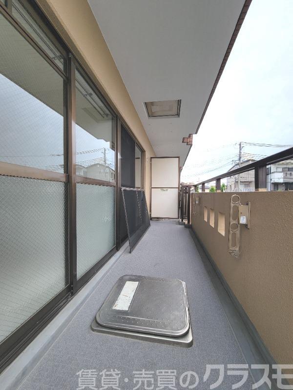 バルコニー　南西向きです♪