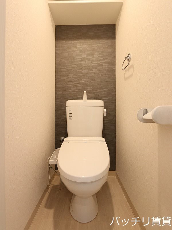 トイレ　同シリーズの別号室の画像。現況を優先します。