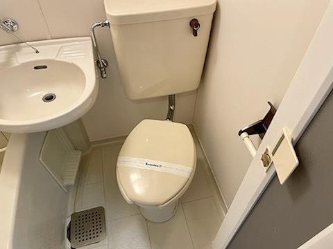 ＪＲ播但線 京口駅 徒歩11分 2階建 築38年のトイレ写真