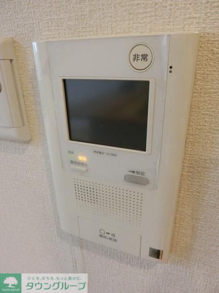 その他設備　モニター付きインターホン完備です