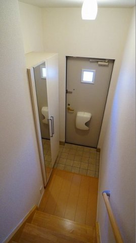 玄関　落ち着いた玄関です