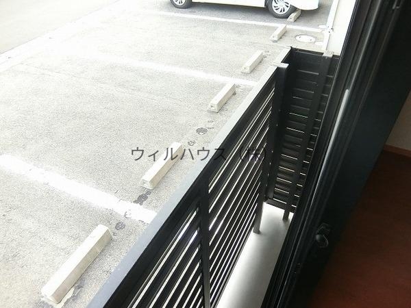 バルコニー　日当たり良好！