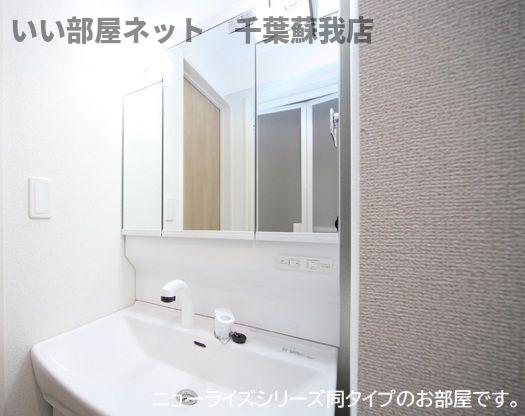 洗面設備　洗面所です