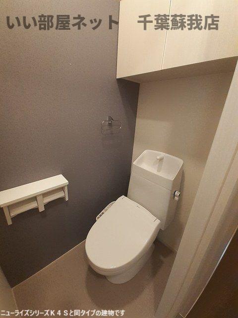 トイレ　ゆったりとした空間のトイレです