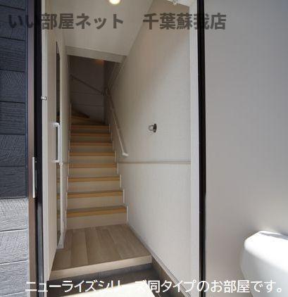 玄関　ゆったりとした玄関です