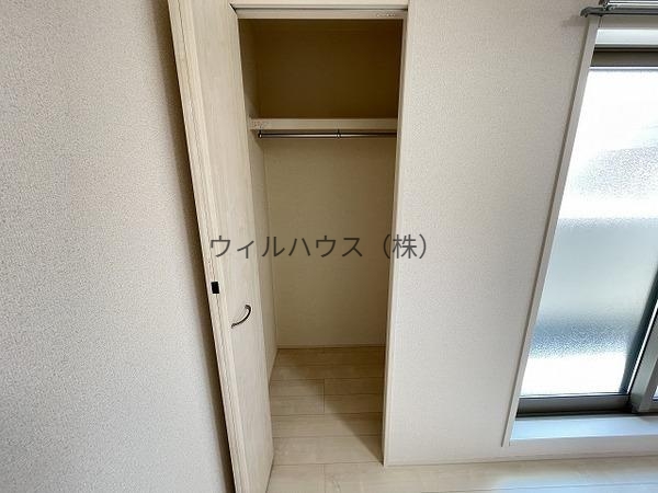 収納　クローゼット！
