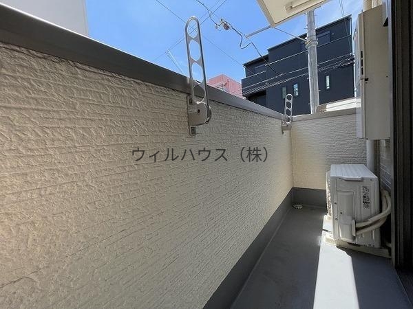 バルコニー　日当たり良好！
