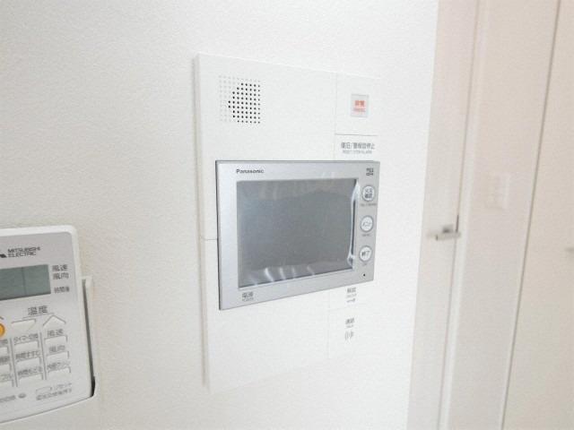 セキュリティ　モニター付きインターホンです