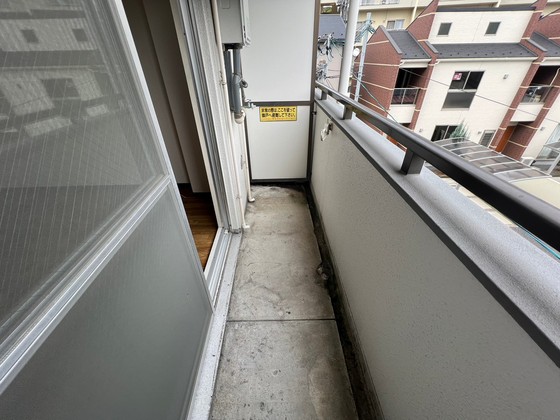 バルコニー　※別部屋の写真です