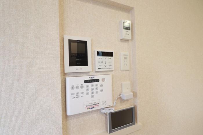 セキュリティ　ALSOKホームセキュリティ・モニター付きインターホン（室内
