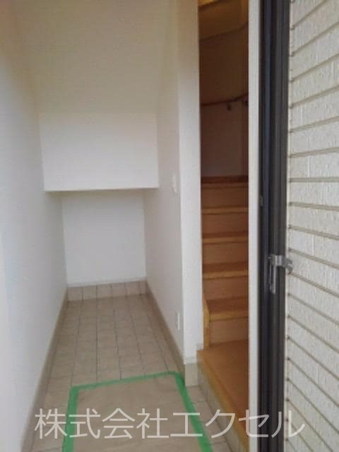 玄関　広い玄関です。