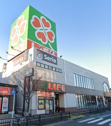 スーパー　ライフ北越谷店（スーパー）まで638m