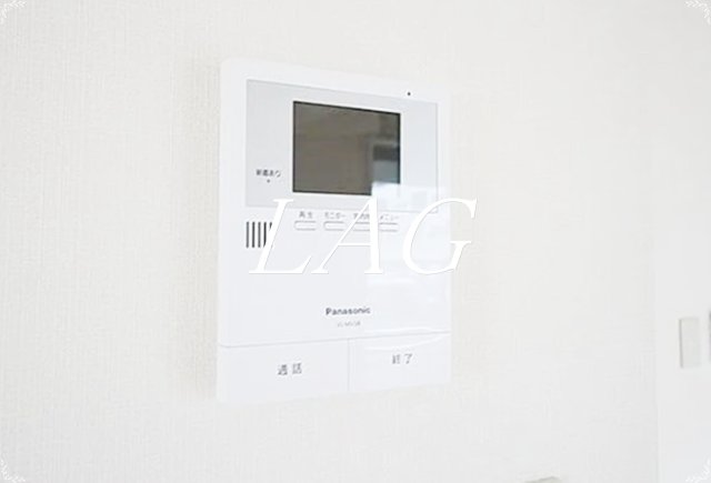 セキュリティ　モニター付きインターホンになります。※別部屋参照