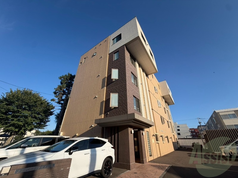 建物外観　札幌市中央区南２５条「フジパークサイド山鼻」