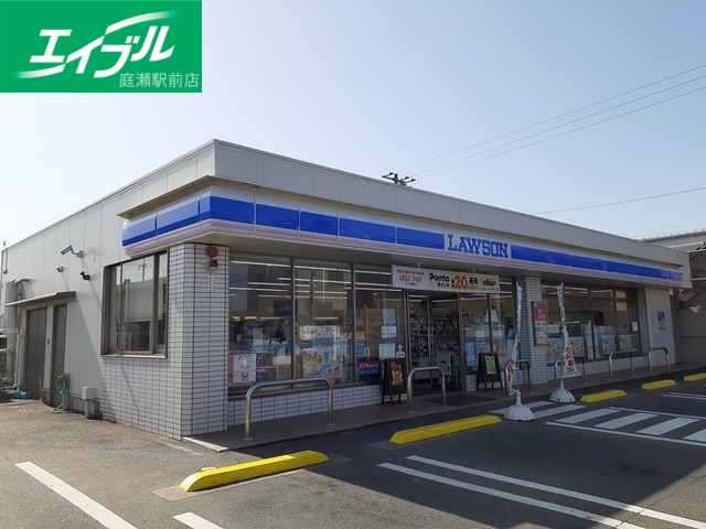 コンビニ　ローソン岡山辛川市場店（コンビニ）まで80m