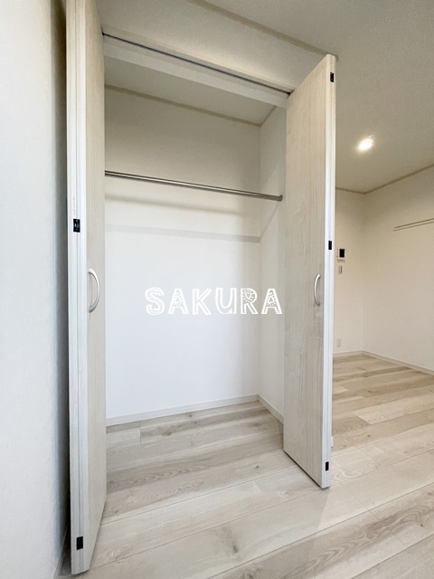 収納　たっぷりとした収納スペースです♪