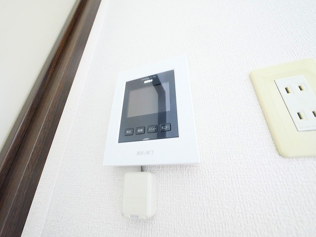 セキュリティ　モニター付きインターホン完備