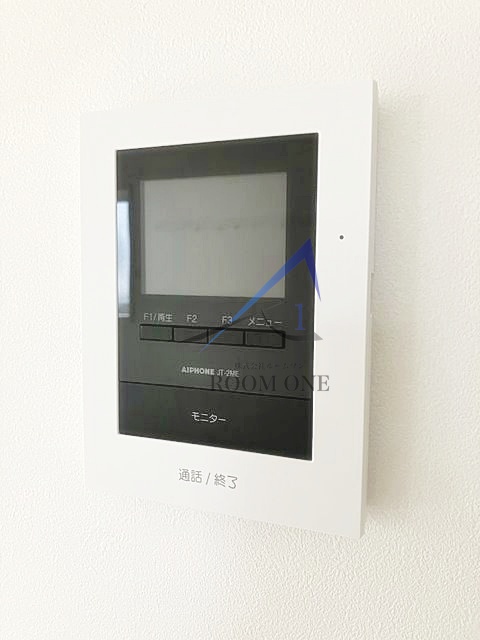 セキュリティ　モニター付インターホンです。