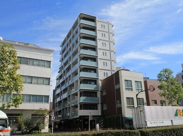 建物外観　２４時間防犯セキュリティーシステム導入マンション