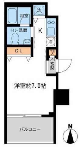 KDXレジデンス大島の間取り写真