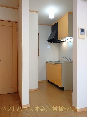その他　居住スペースとの境に壁があって見えにくいキッチンルーム♪