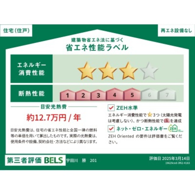 省エネ性能ラベル