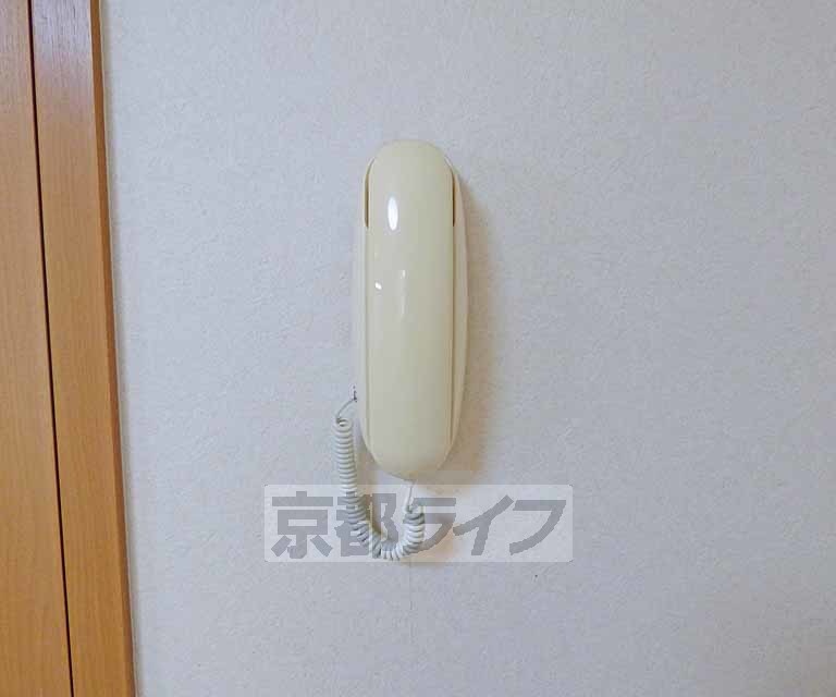 セキュリティ　来客も安心です。