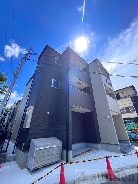 建物外観　インターネット無料で使い放題♪