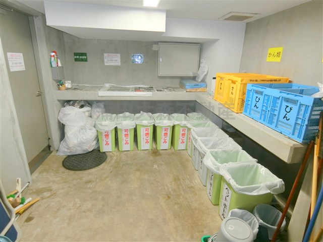 その他共有部分　曜日時間関係なくゴミ出し可能な敷地内ゴミ捨て場！