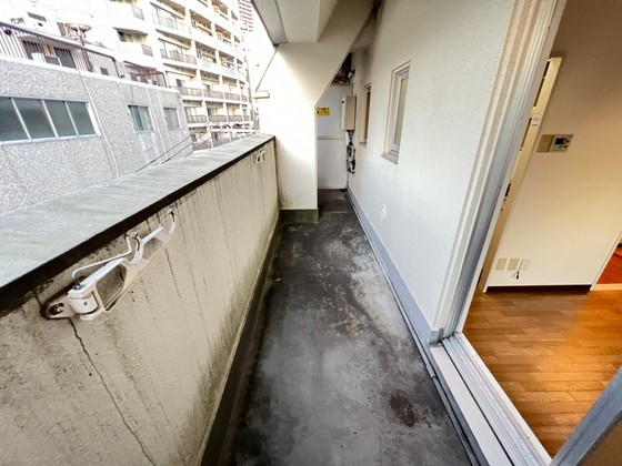 バルコニー　※別部屋の写真です