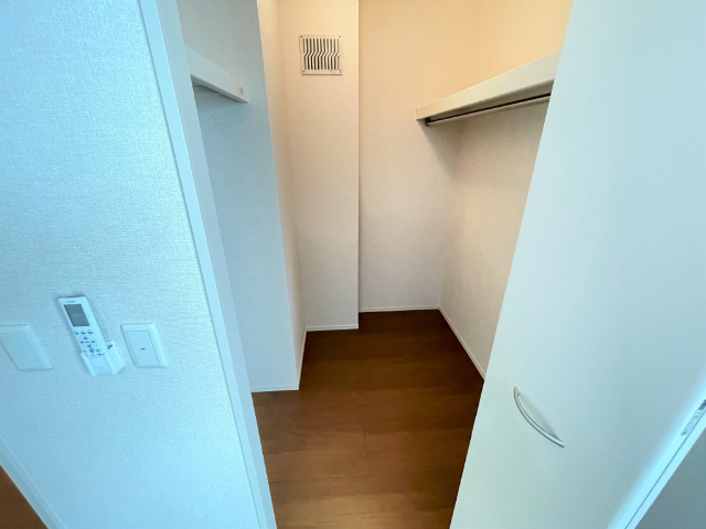 収納　ウォークインクローゼット付きです