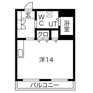 東武宇都宮線 東武宇都宮駅 徒歩10分 5階建 築17年の間取り写真