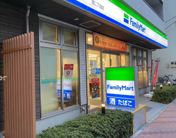 コンビニ　ファミリーマート佃二丁目店（コンビニ）まで245m