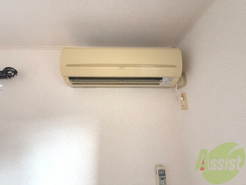 トイレ　エアコンは設置済みです。入居後すぐにお使いいただけます。