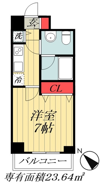 東京メトロ東西線 行徳駅 徒歩9分 4階建 築18年の間取り写真