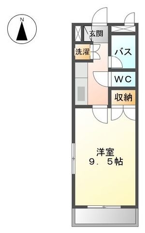 ピアチェーレTII左京山の間取り写真