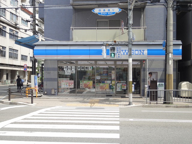 コンビニ　ローソン 四条大宮店（コンビニ）まで189m