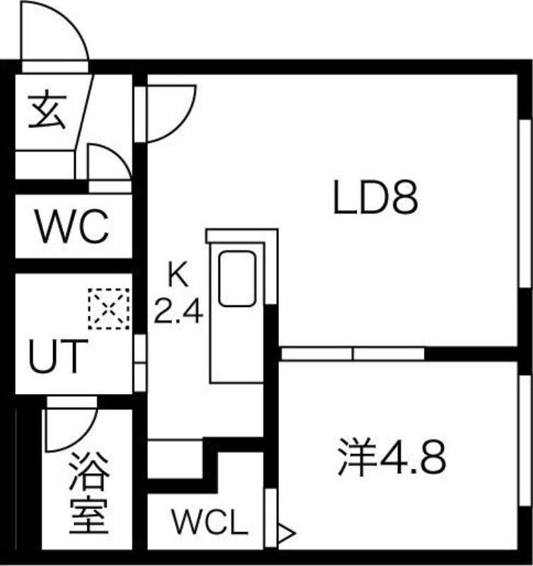 Leap Square H13の間取り写真