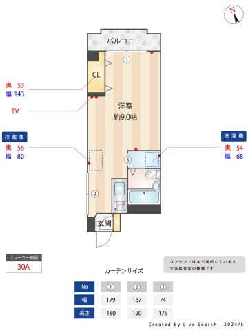 ファミーユTAKADAの間取り写真