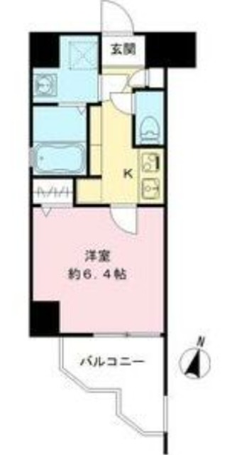 ＪＲ大阪環状線 大正駅 徒歩2分 10階建 築10年の間取り写真