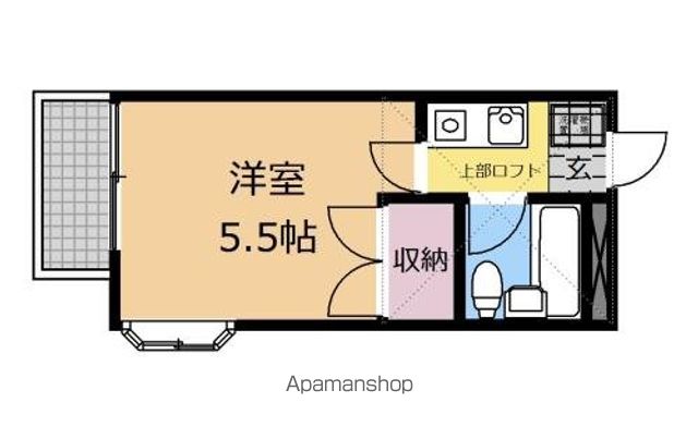 ベルメゾン20大和の間取り写真